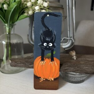 Cat on Pumpkin
